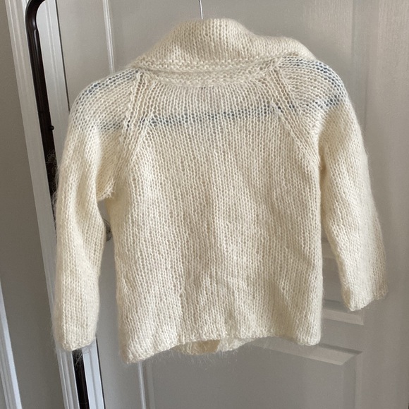 Free People Floral Mohair blend Cardigan Size M - Picture 5 of 5